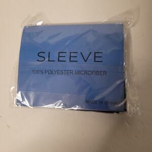 Soft 100% Polyester Microfiber Arm Sleeve - Unisex black